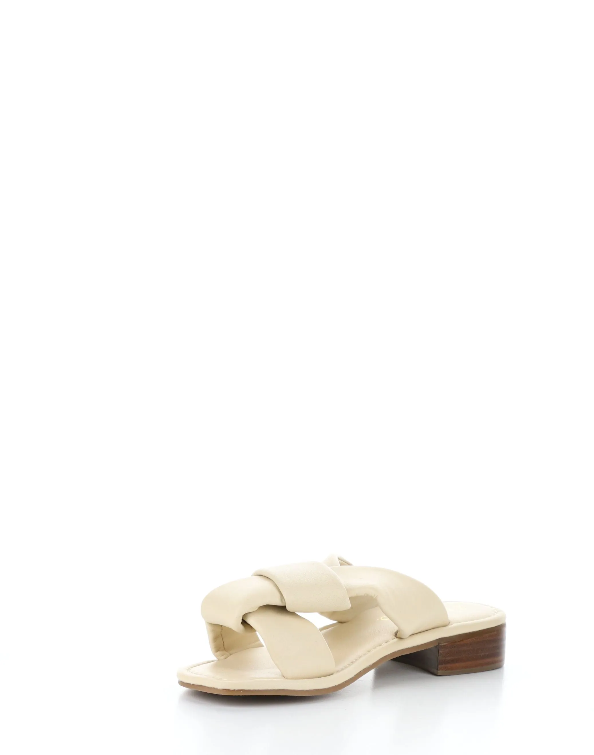 KNICK CREAM Round Toe Sandals