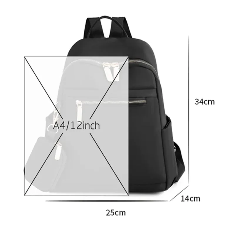 Large Capacity Waterproof Designer Oxford Backpack School Bag and Spring Travel Bag