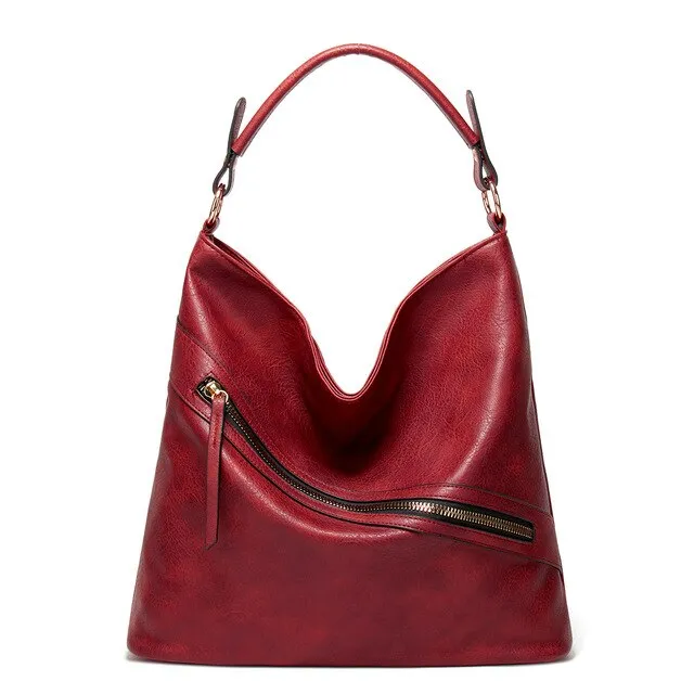 Large PU Leather Tote Bag, Shoulder Bag, Crossbody Bag and Handbag