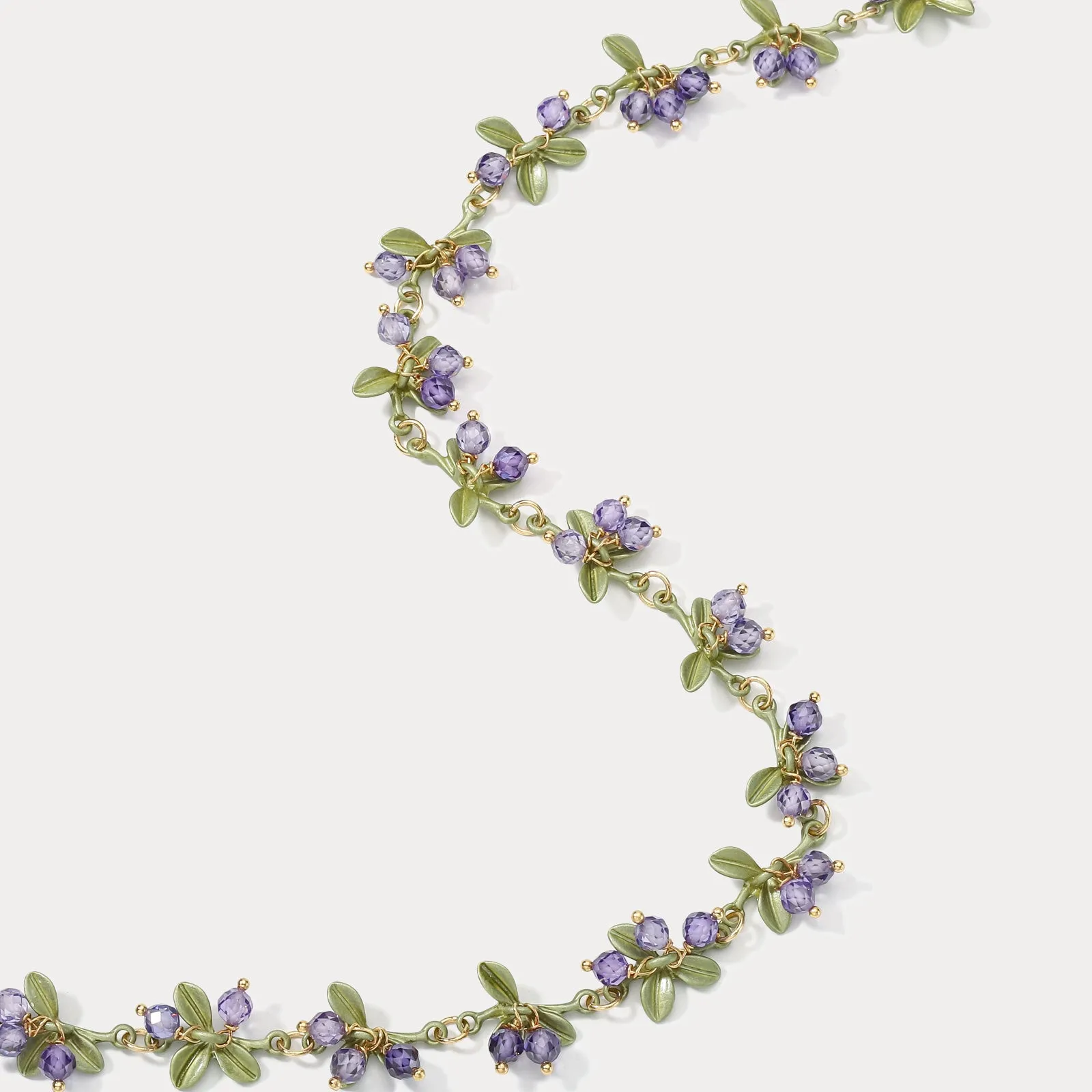 Lavender Berry Necklace