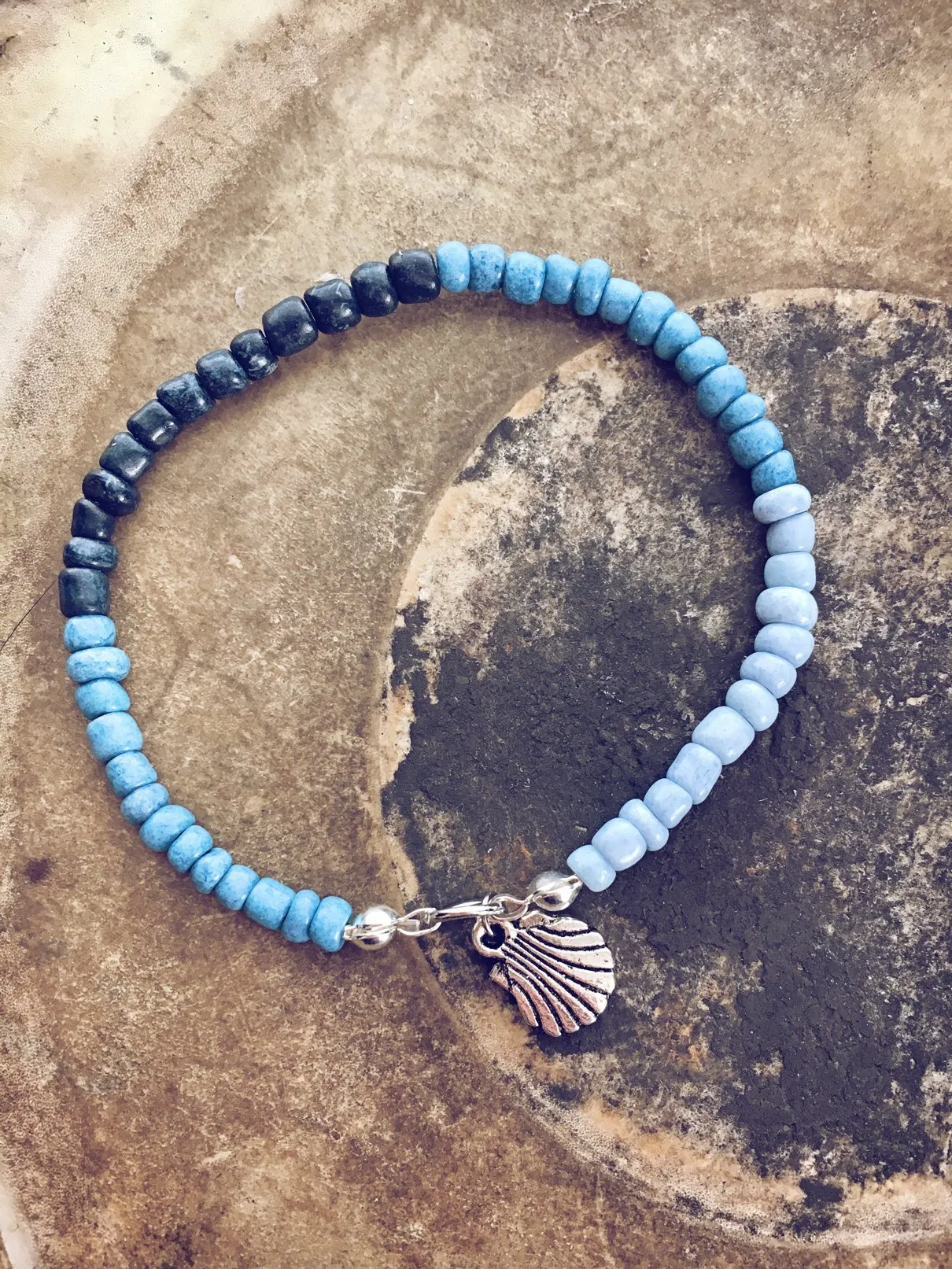 little fish big blue sea beachy bracelet style pack