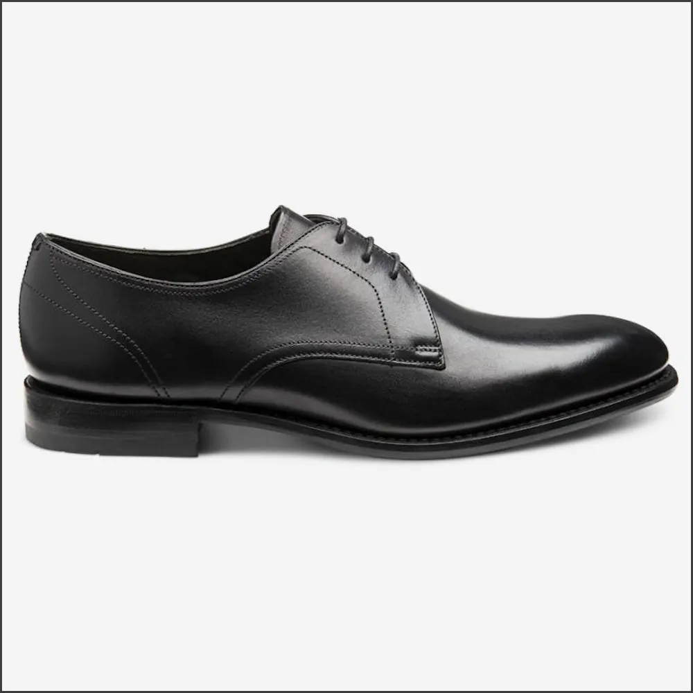 Loake Atherton Black Shoe*