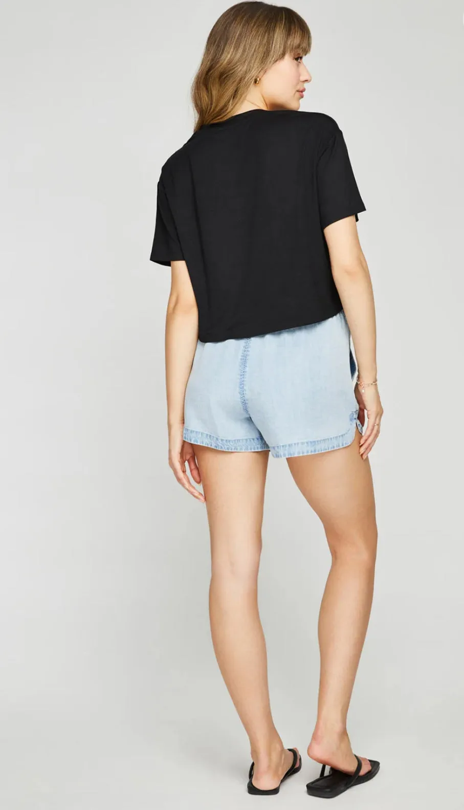 Logan Cropped Shirt- 3 Colours