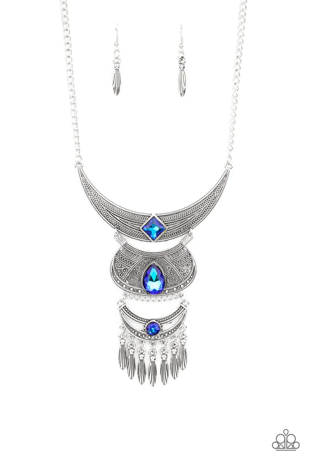 Lunar Enchantment Blue-Necklace