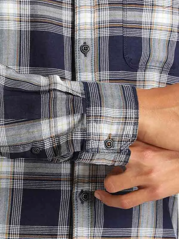 Men Checked Full Sleeve Cotton Shirt