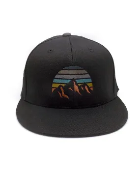 Mountain Sunset Black Hat