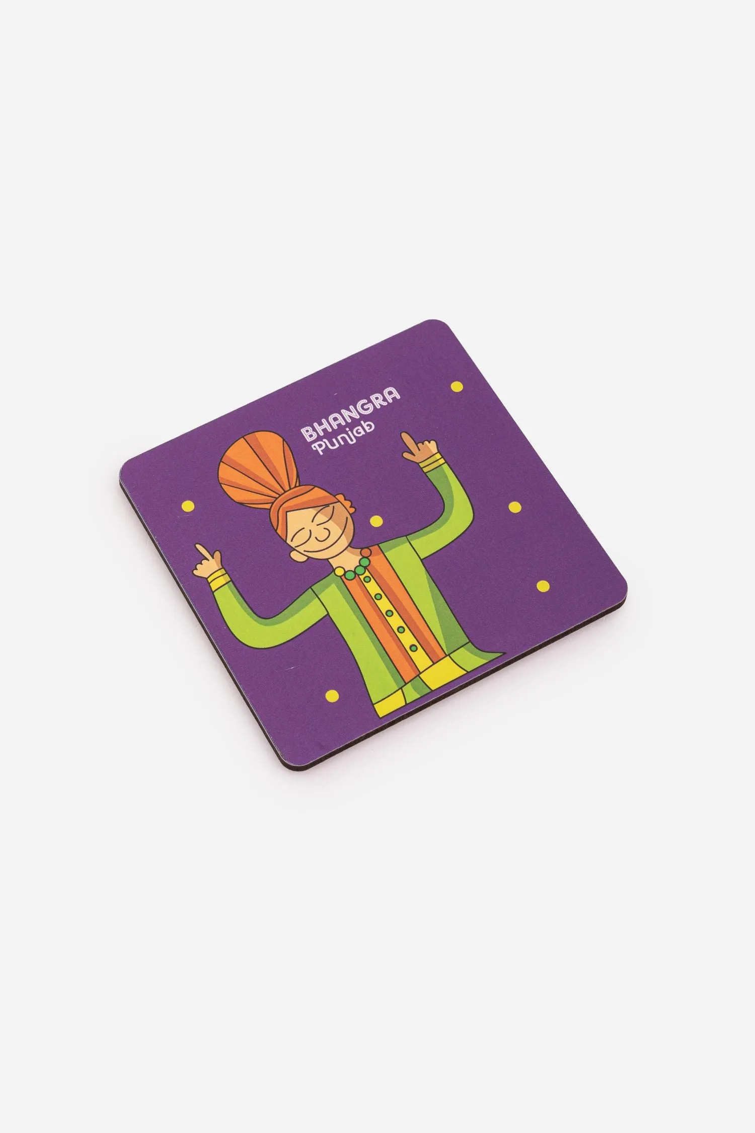 Multicolor Digital Print Wooden Coaster