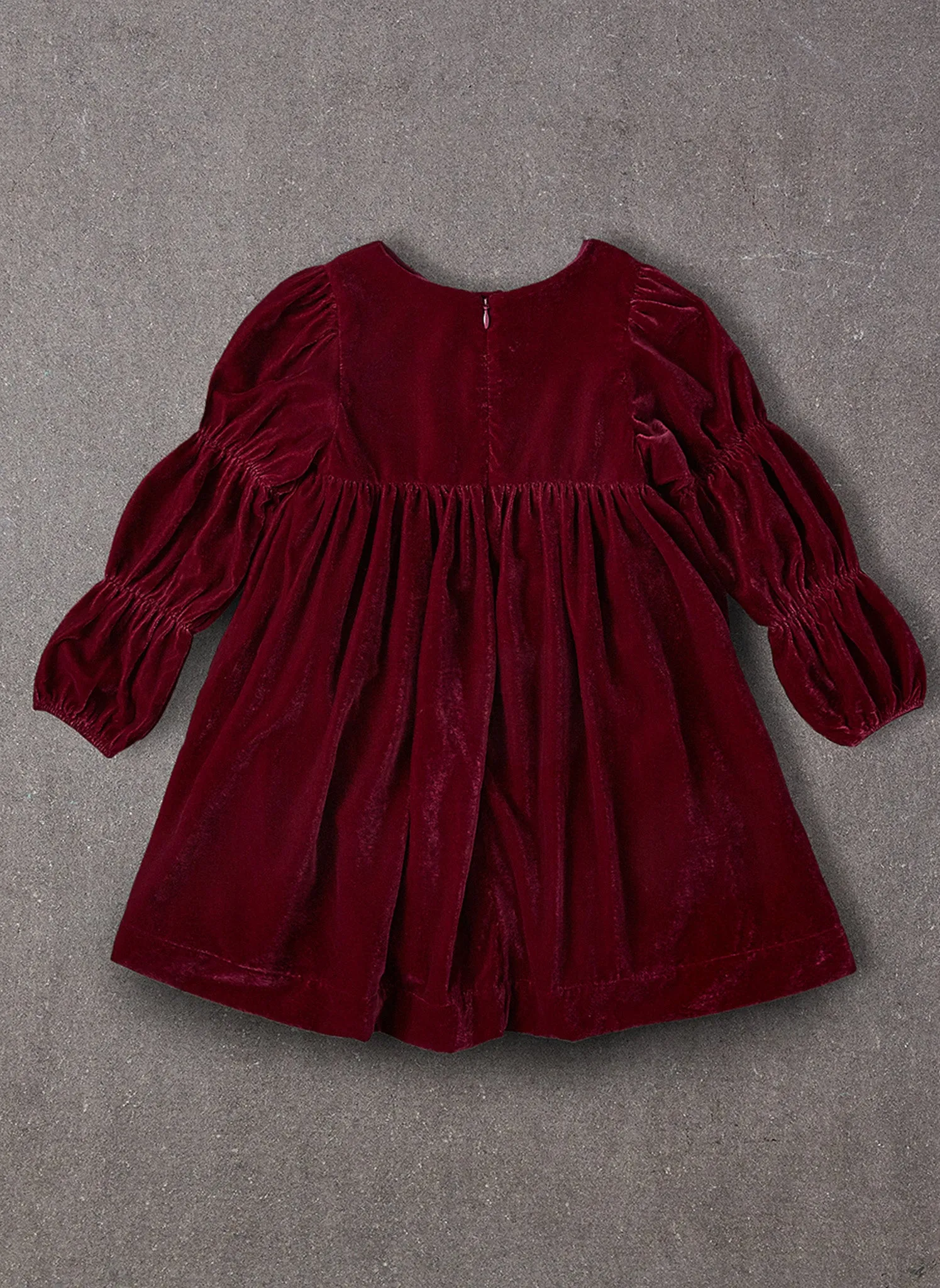 Nellystella Ottilie Dress in Red Velvet