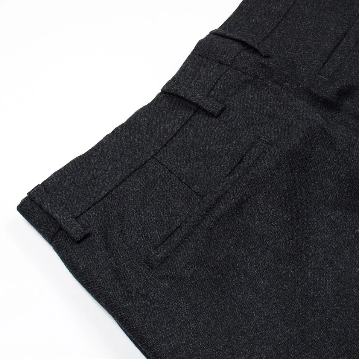 Norse Projects - Thomas Tailored Wool Trousers - Charcoal Melange