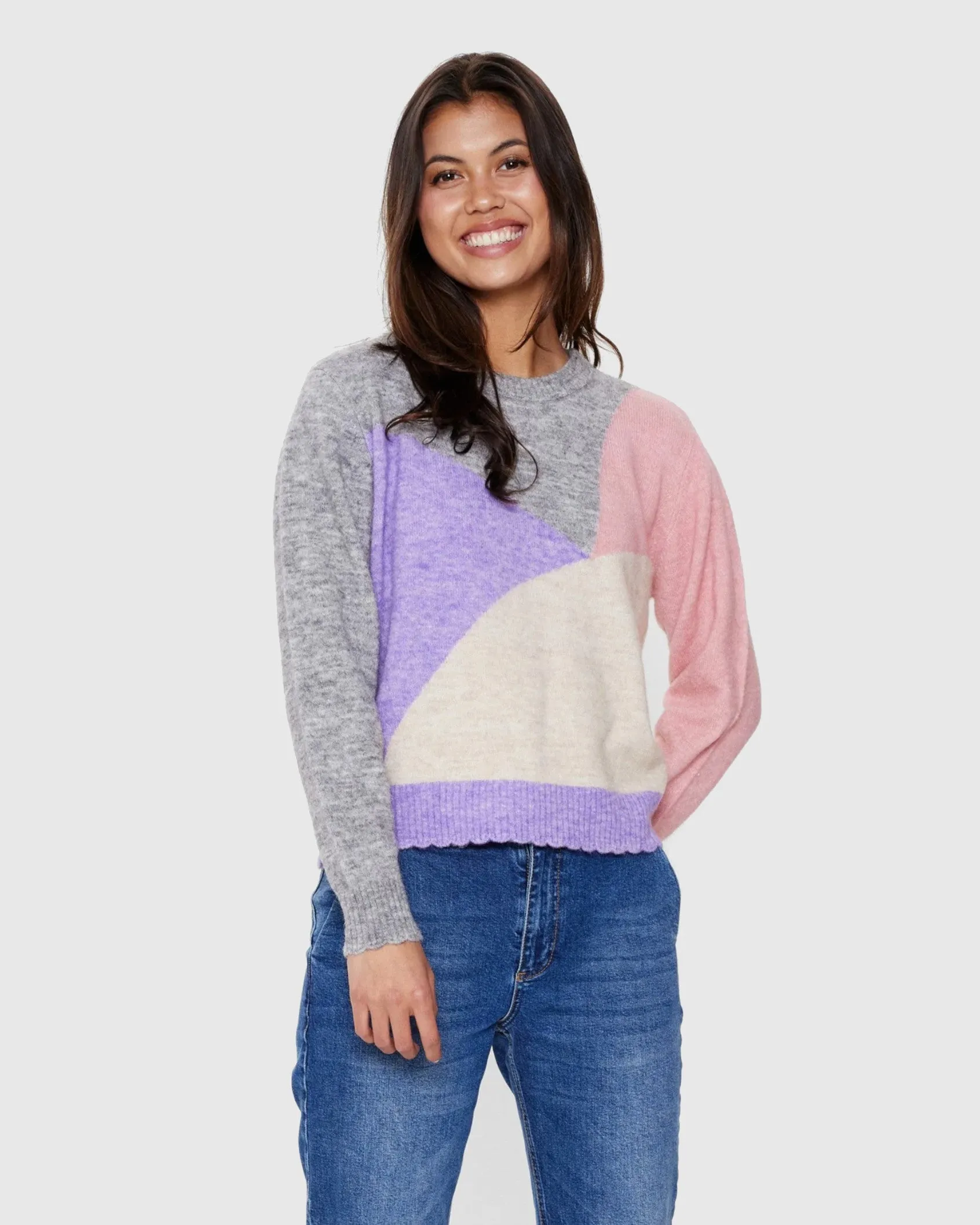 Nümph Nuriette Colourblock Jumper