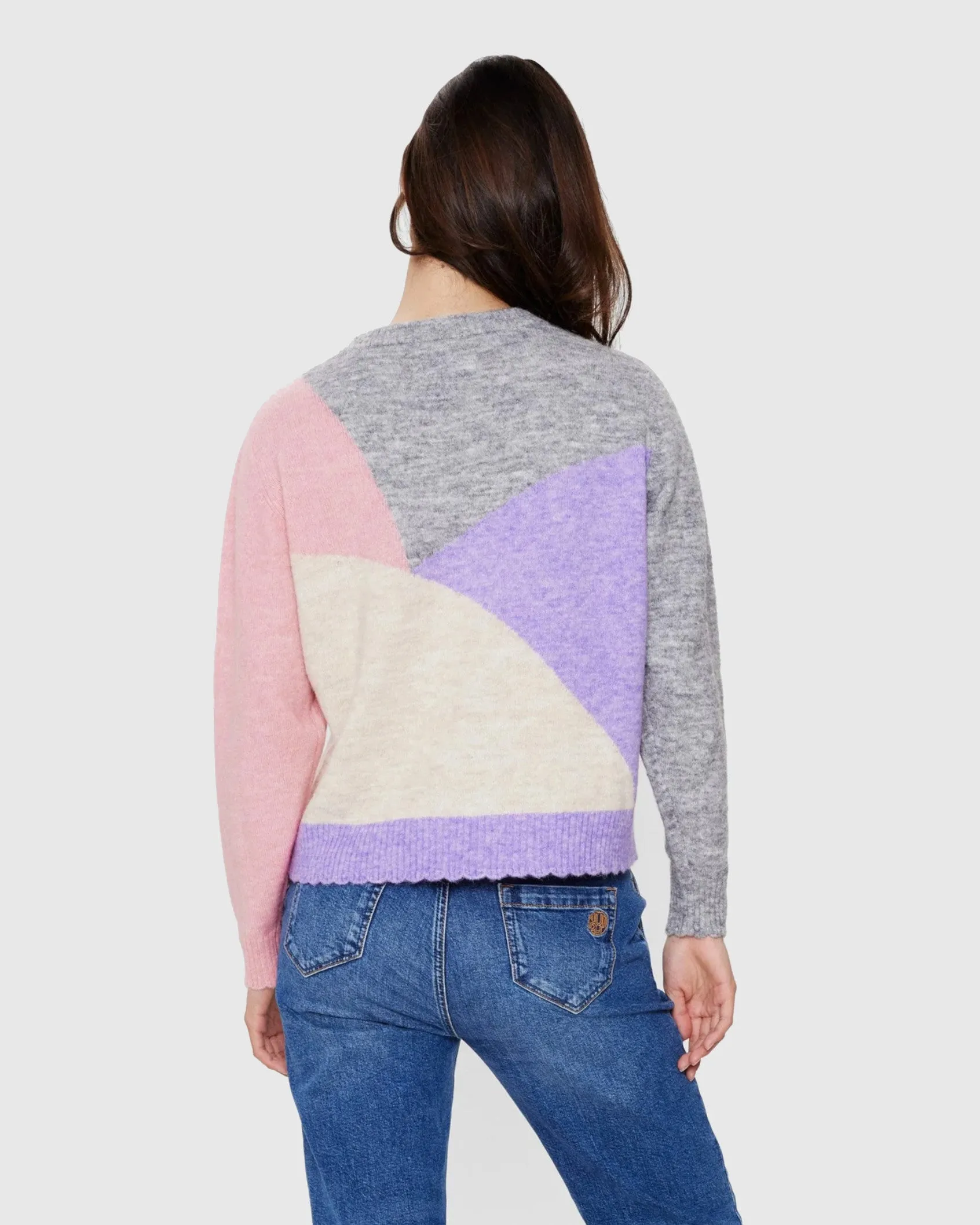 Nümph Nuriette Colourblock Jumper