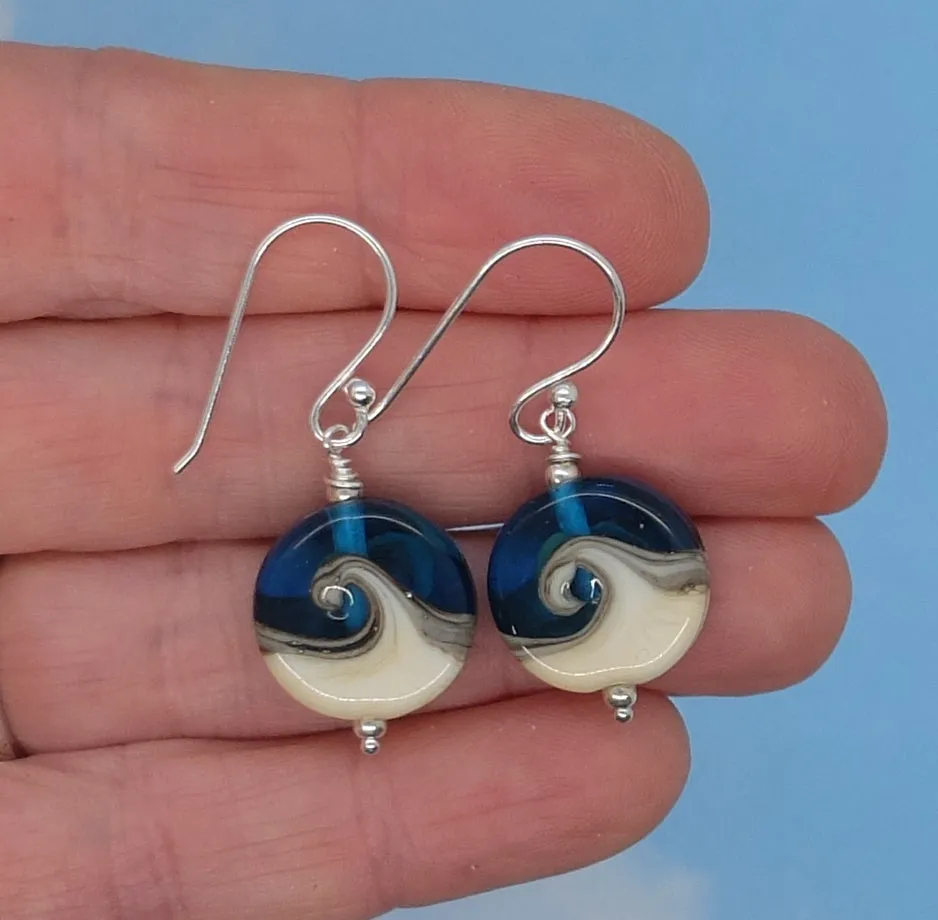 ocean floor earrrings