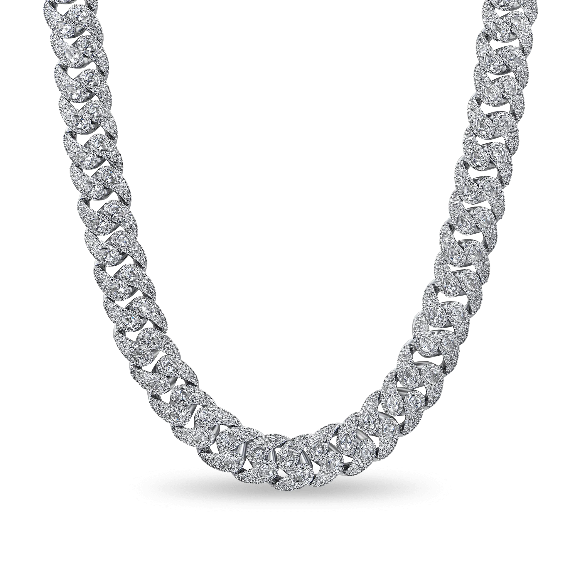 Paisley Cuban Link Chain - 15mm