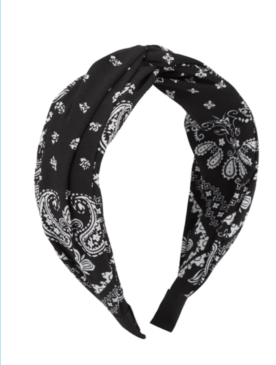 Paisley Print Bandana Knotted Headband