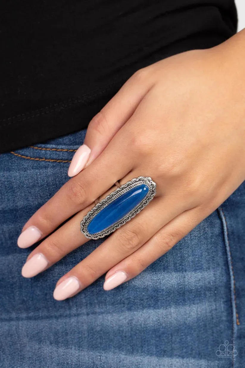 Paparazzi Eco Equinox Blue Ring