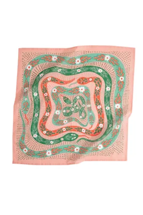 Pink Snakes Bandana