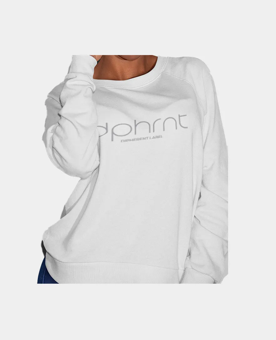 "DPHRNT" 3D Embroidery Sweatshirt