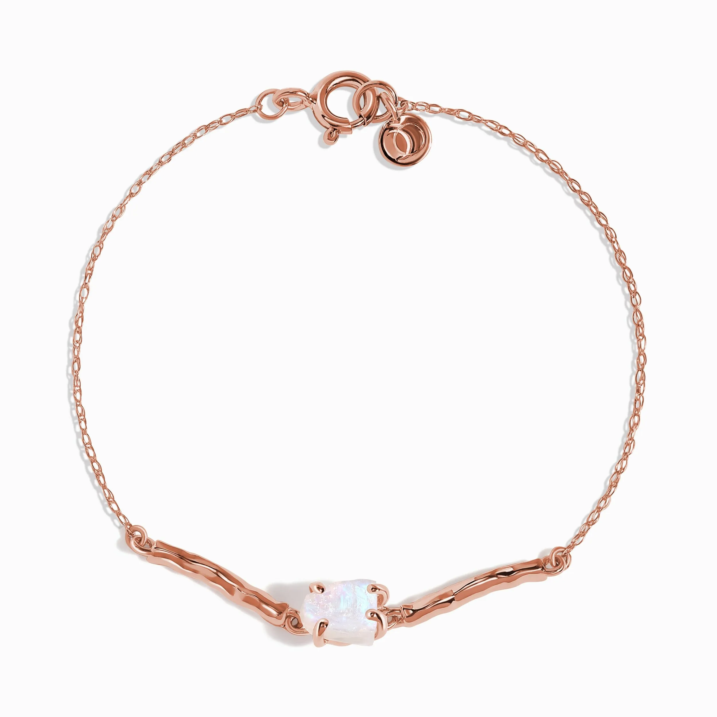 Raw Moonstone Kids Bracelet - Petite Flow