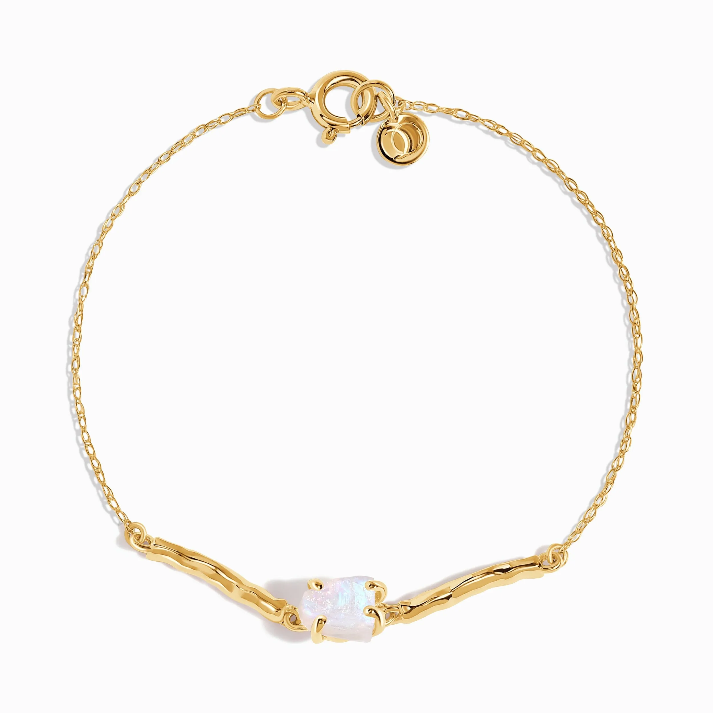 Raw Moonstone Kids Bracelet - Petite Flow