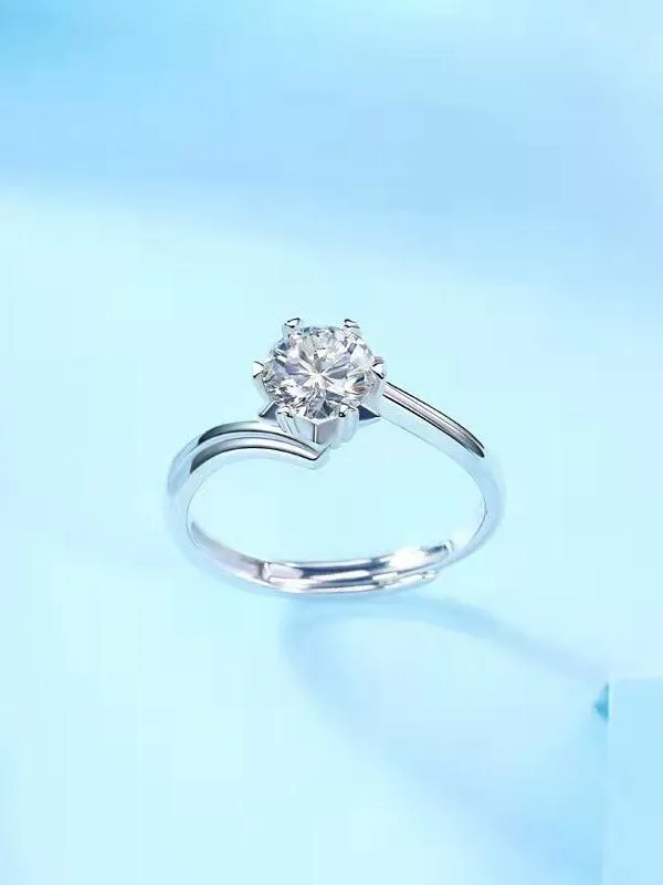 RSR-288 Free Size Diamond Ring 1.0 Carat