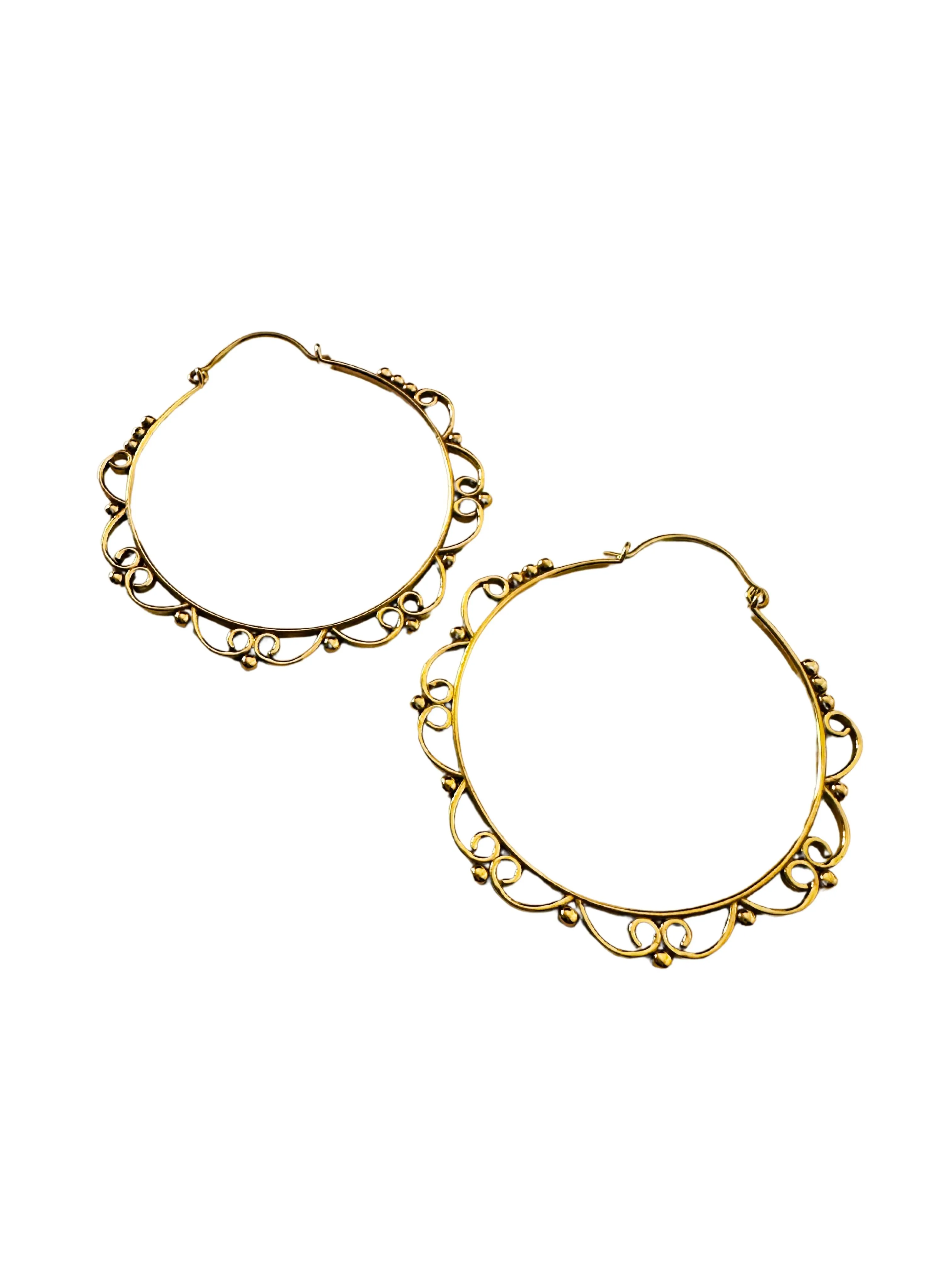 Sila Brass Earring