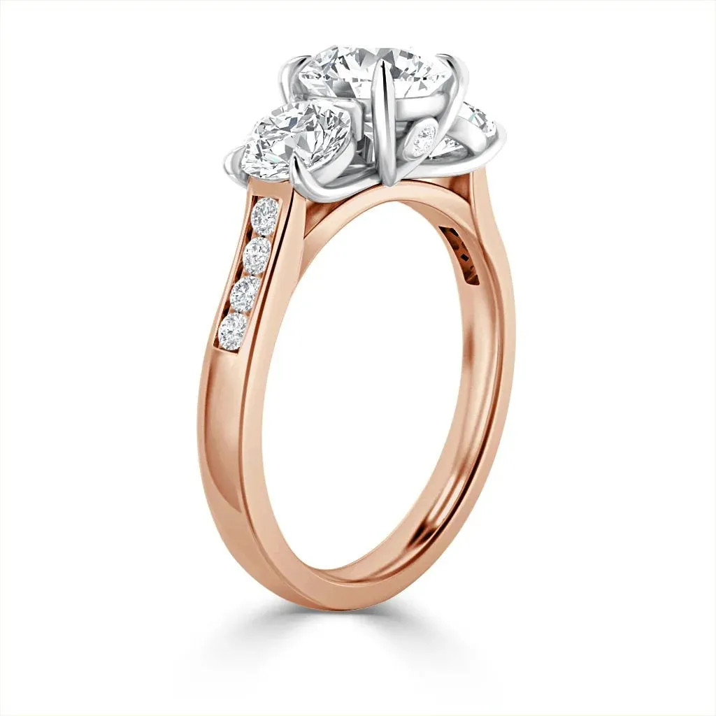 Simone - 18ct Rose Gold - Round