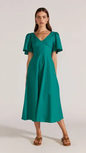 Staple The Label Celine Tea Dress - Green