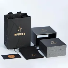 Stylish and Elegant Packaging Gray Gift Box for Watch Display and Presentation