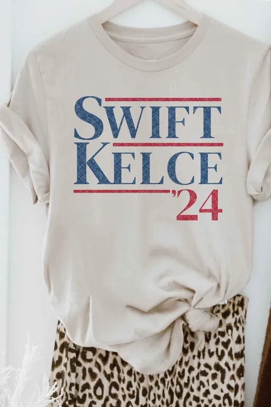 TAYLOR KELCE '24 PRESIDENTIAL ELECTION 2024 GRAPHIC TEE