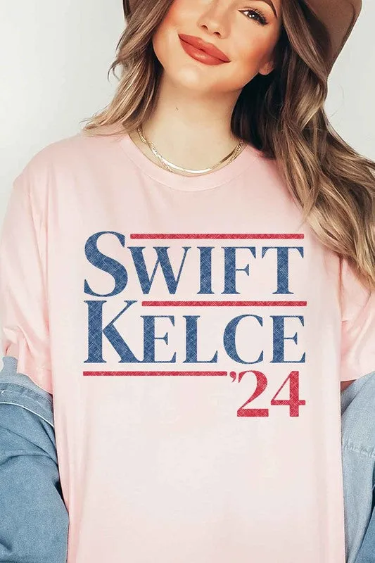 TAYLOR KELCE '24 PRESIDENTIAL ELECTION 2024 GRAPHIC TEE