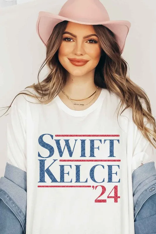 TAYLOR KELCE '24 PRESIDENTIAL ELECTION 2024 GRAPHIC TEE