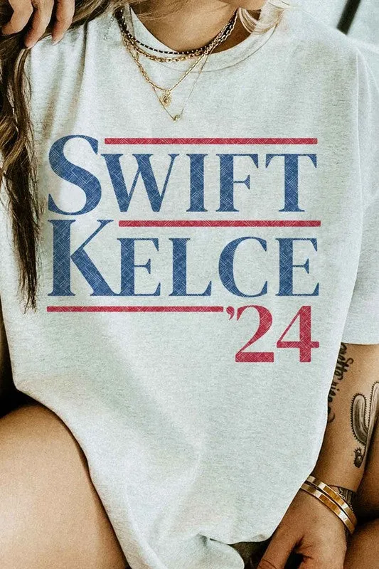 TAYLOR KELCE '24 PRESIDENTIAL ELECTION 2024 GRAPHIC TEE