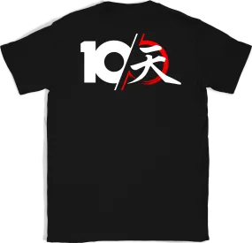 ten/o 'Sky logo' T-Shirt - Black