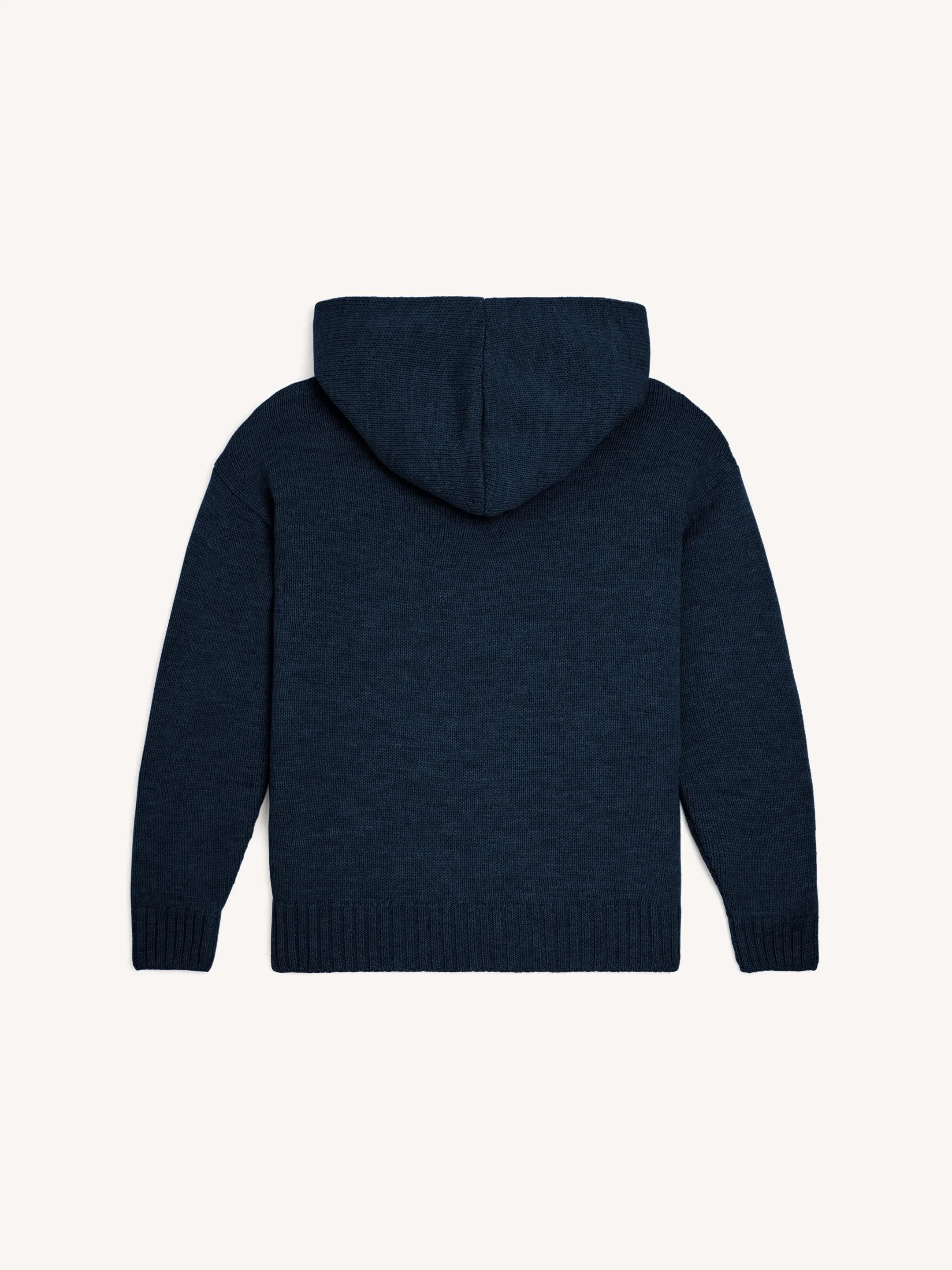 The Chunky Hoodie - Pacific Blue