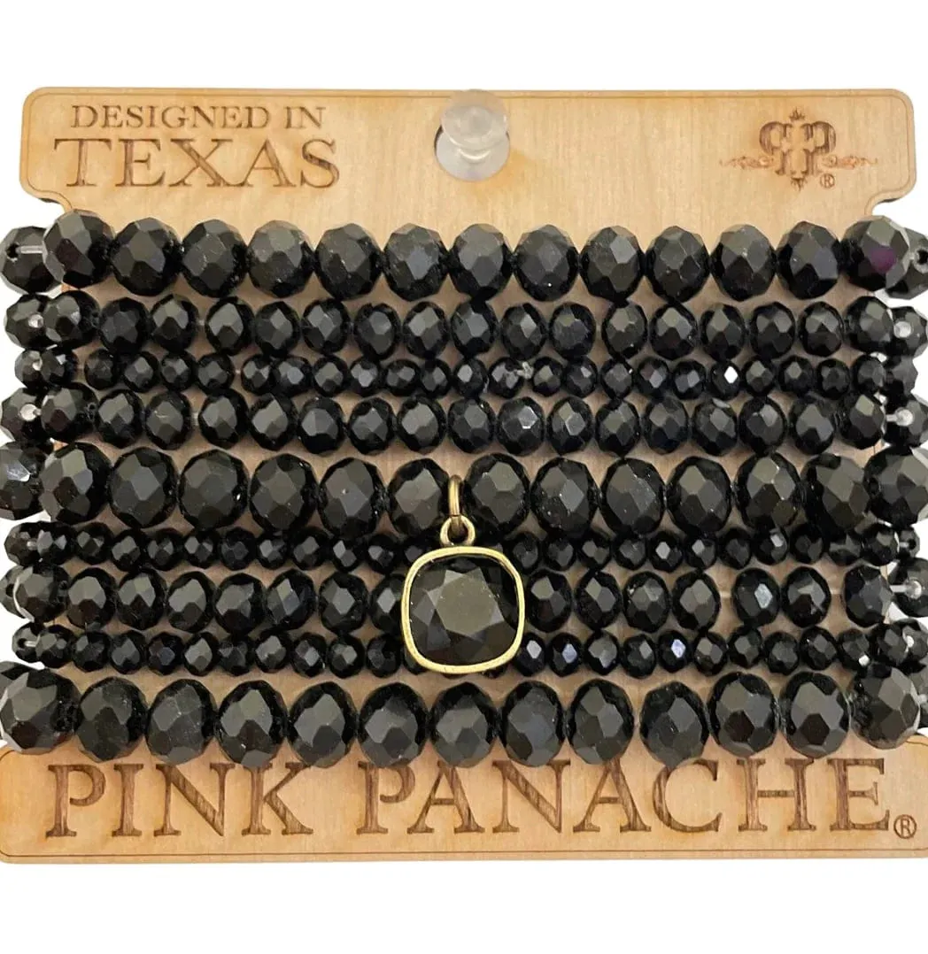 The Pink Panache Bedazzle Summer BRACELET STACK