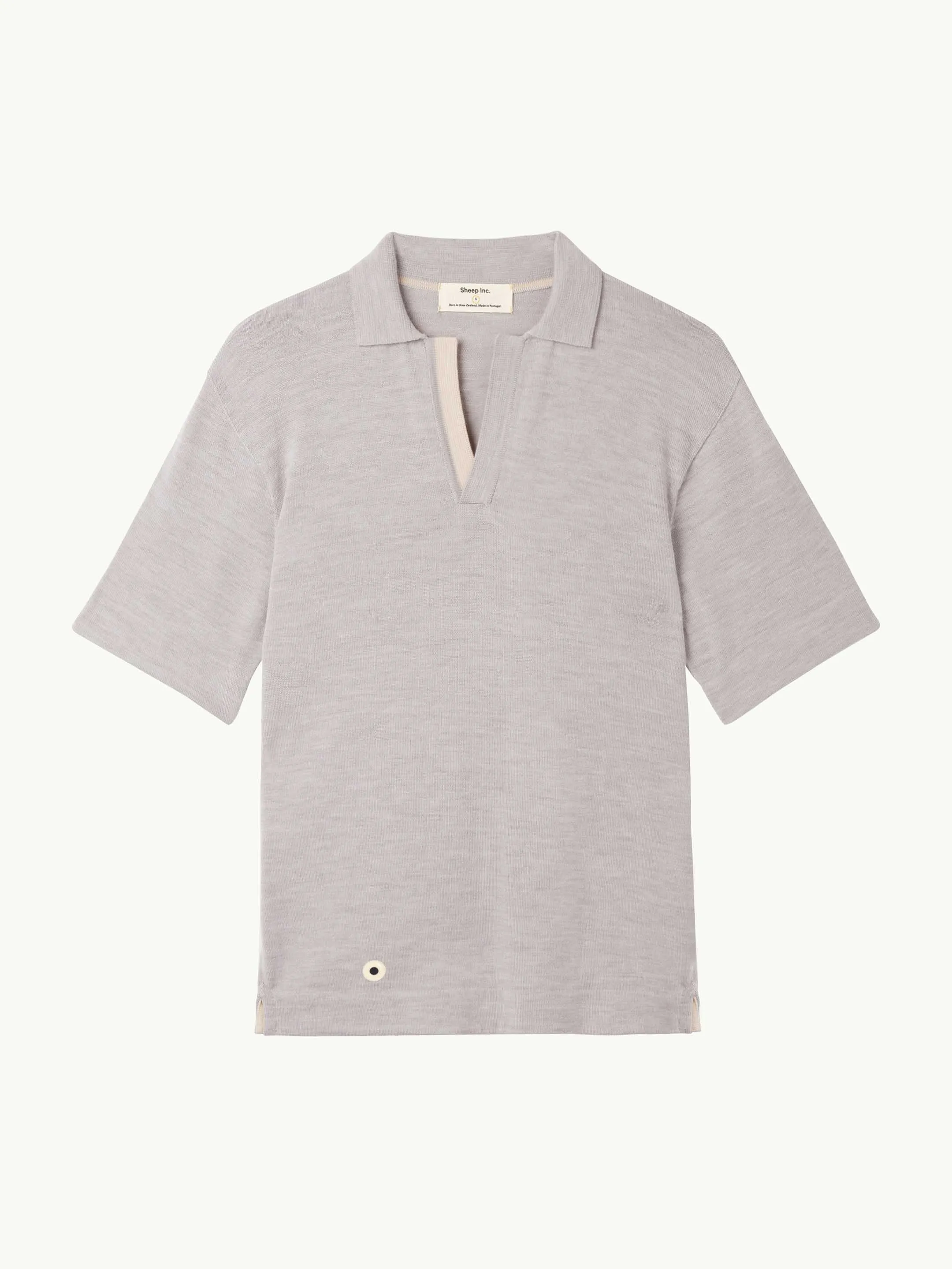 The Polo Shirt - Moon Grey