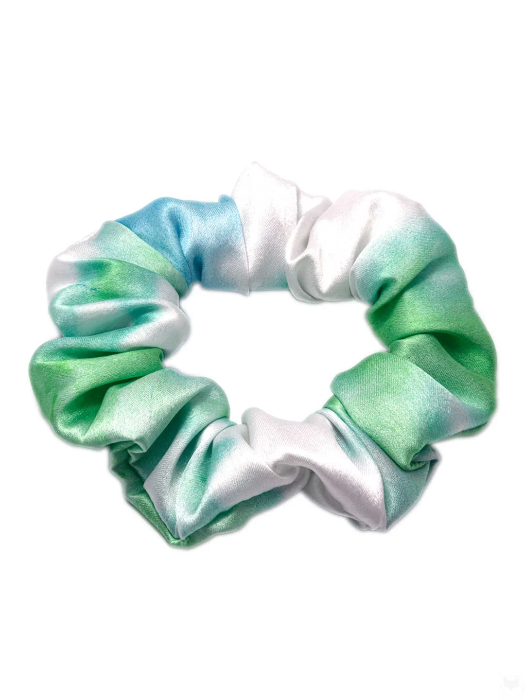 Tie & Dye Scrunchies Green