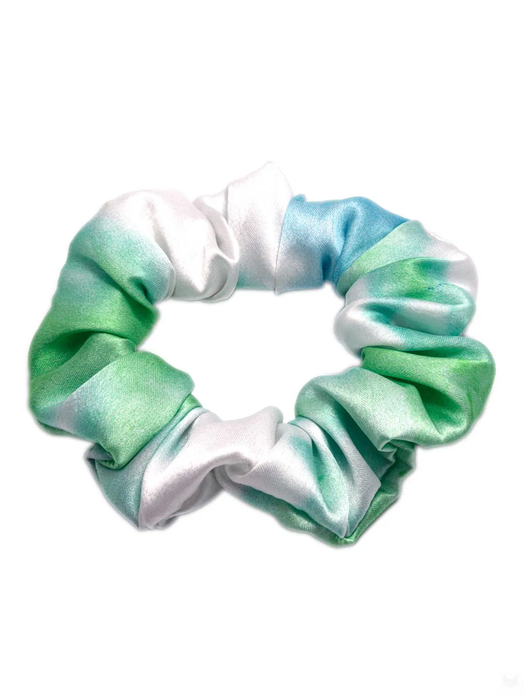 Tie & Dye Scrunchies Green