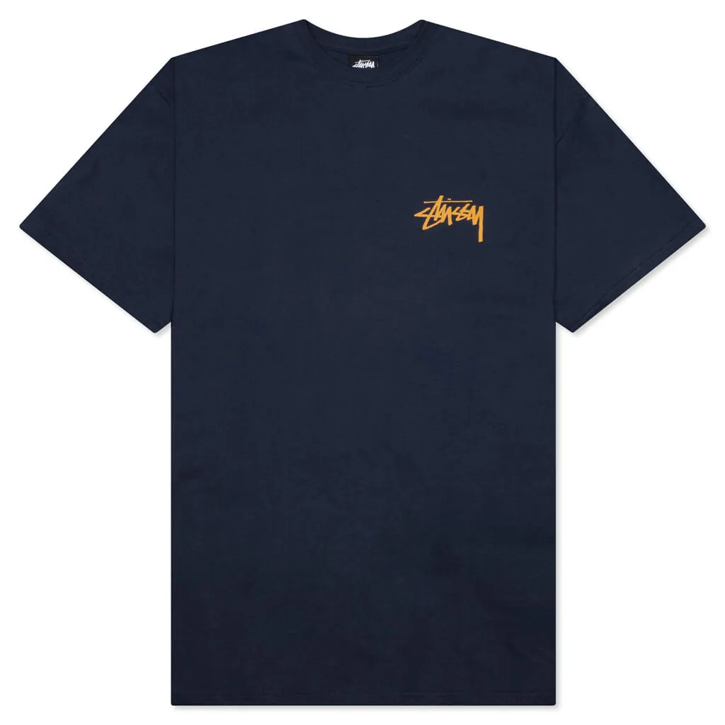 Tiki Tee - Navy