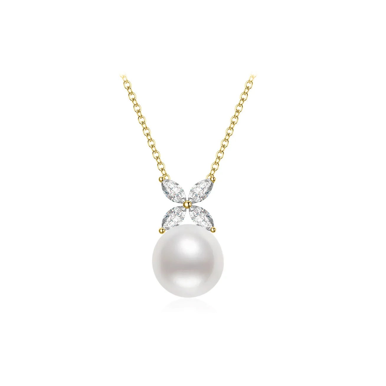 Top Grade Freshwater Pearl Necklace WN00558| EVERLEAF