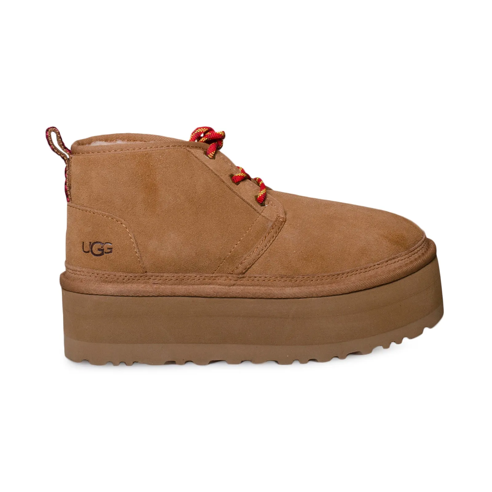 UGG Neumel Heritage Platform Chestnut Boots - Women's