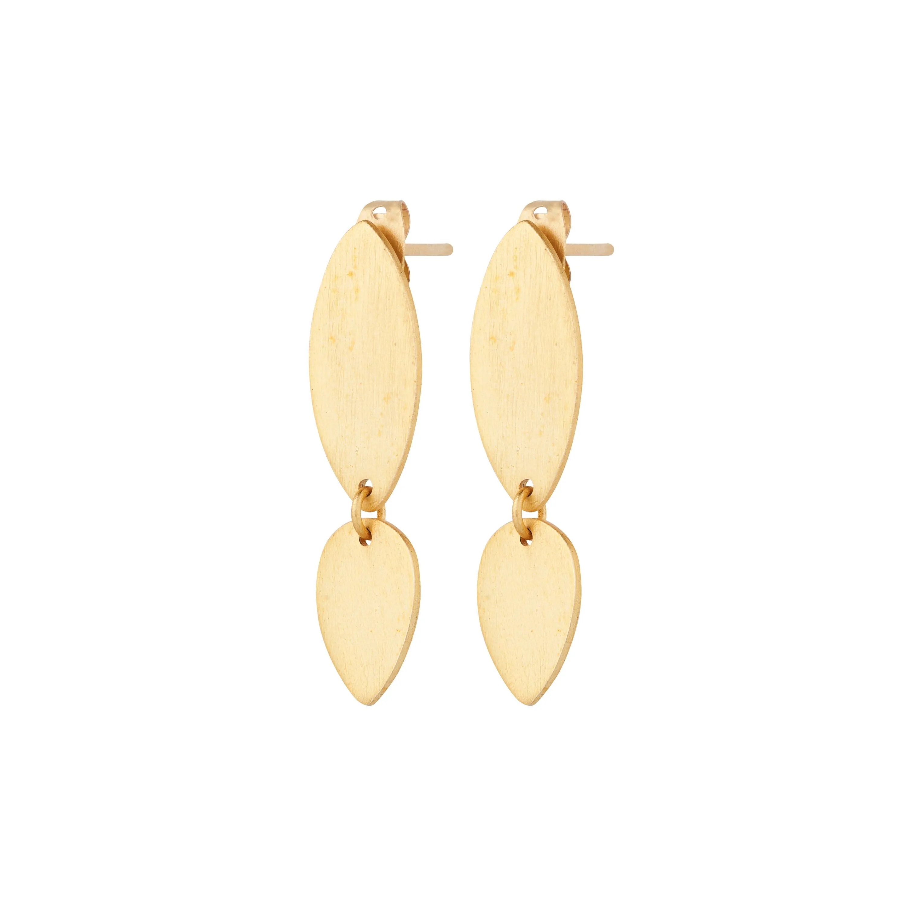 Vama | Platys Earrings | Metal-Sterling Silver | Finish-Matt