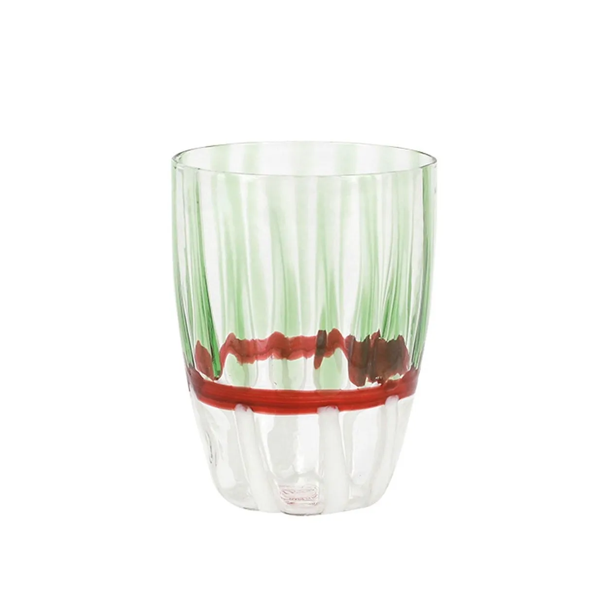 VIETRI Garland Tumbler Glass