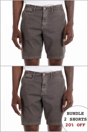 Walden 9" Chino Short 20% Off Bundle - Fog