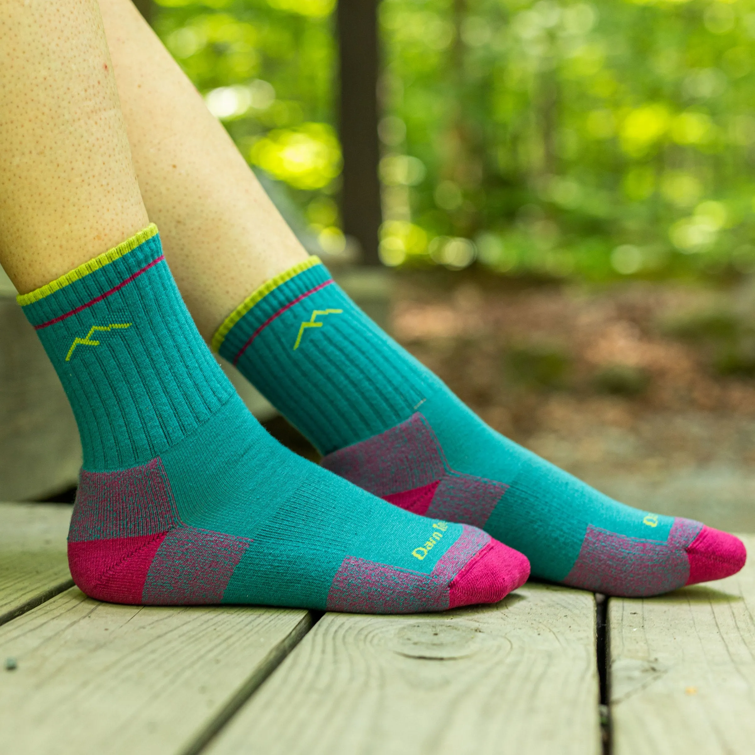 Women's Coolmax Hiker Micro Crew  Midweight Hiking Sock