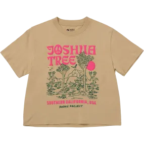 Women's Joshua Tree Puff Print Boxy Tee