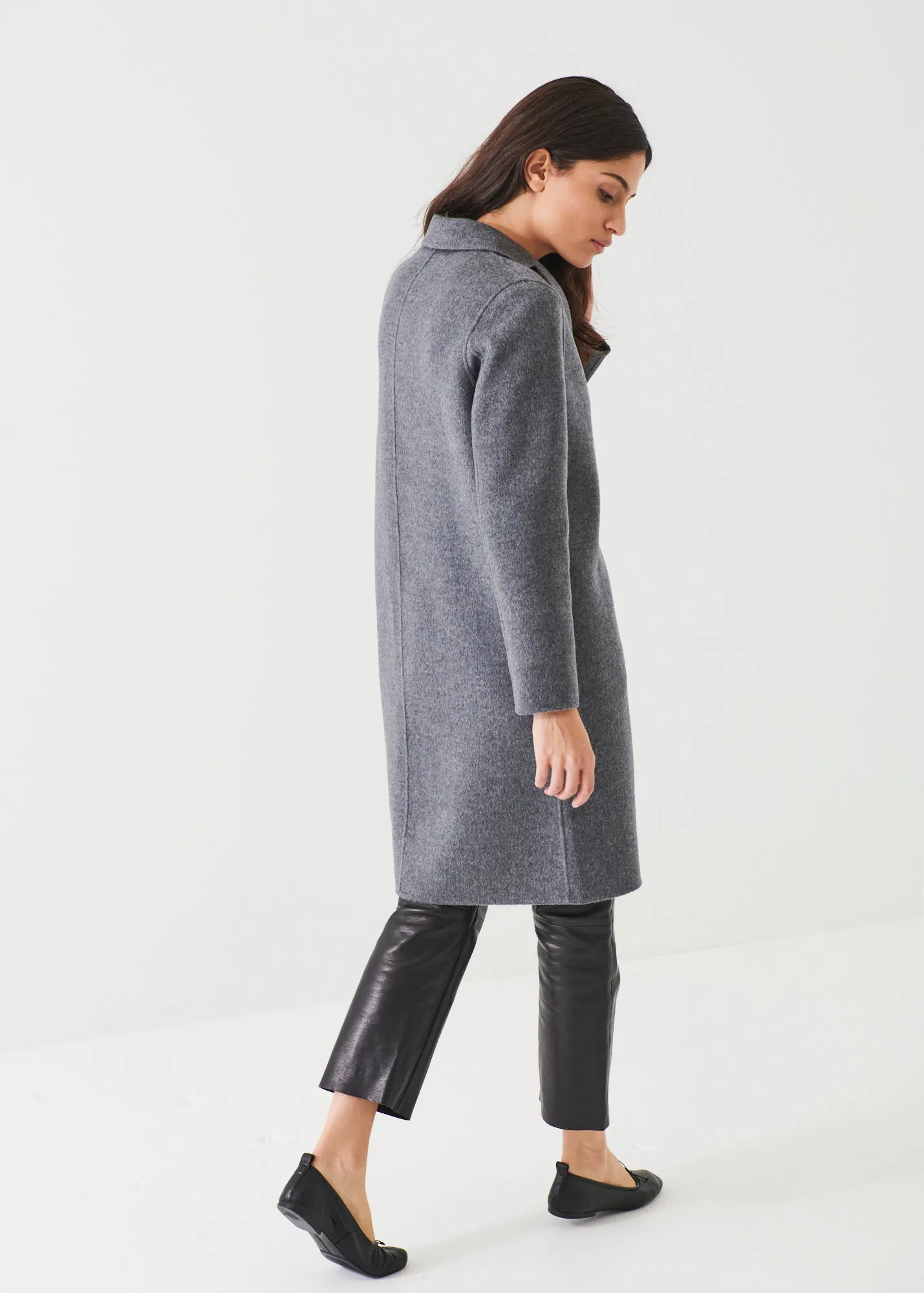 WOOL CASHMERE COAT