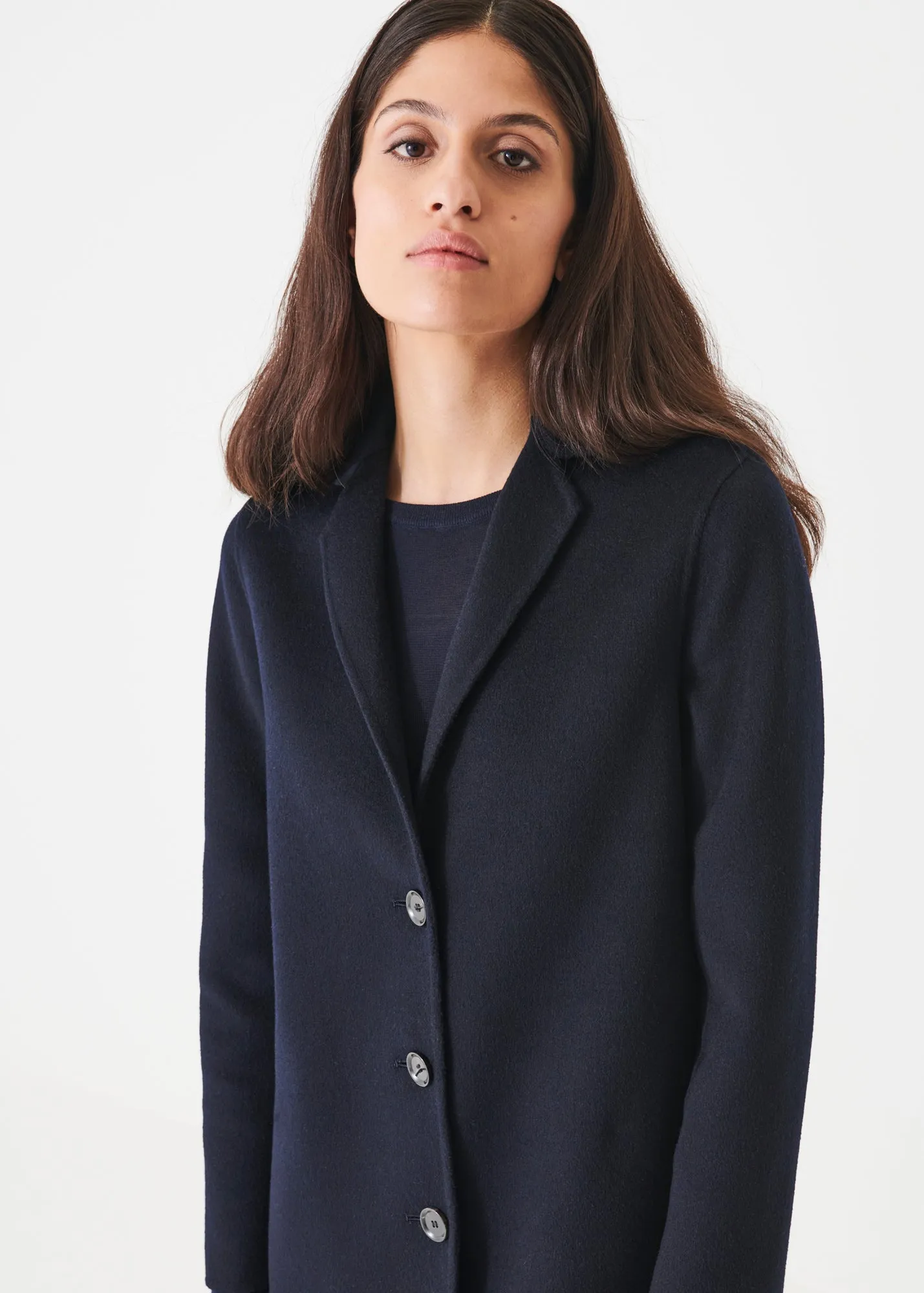 WOOL CASHMERE COAT