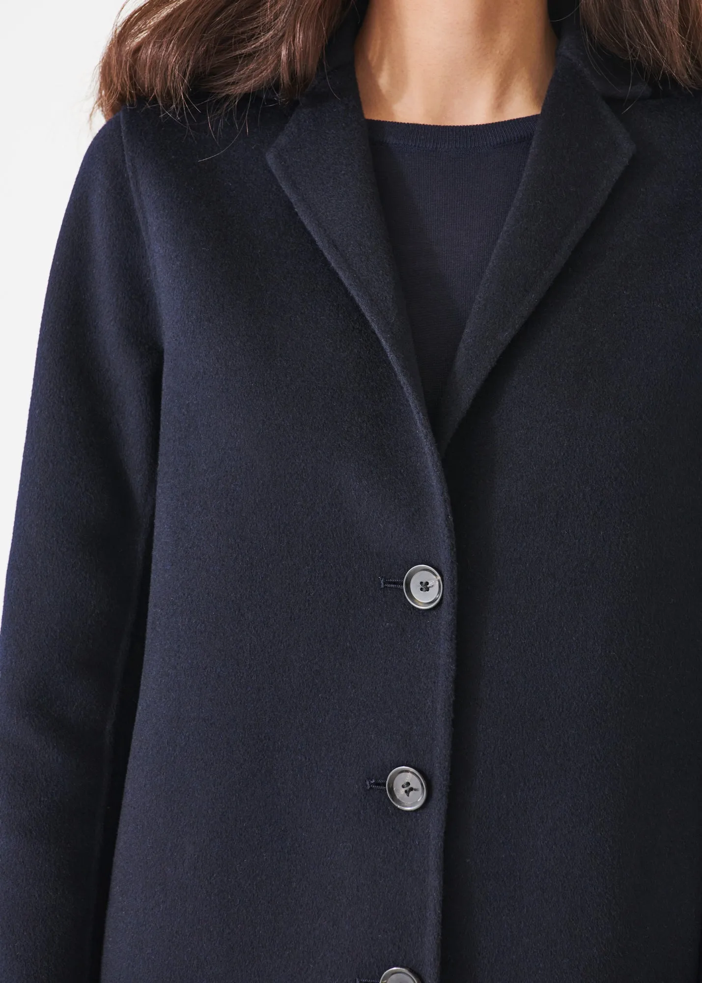 WOOL CASHMERE COAT